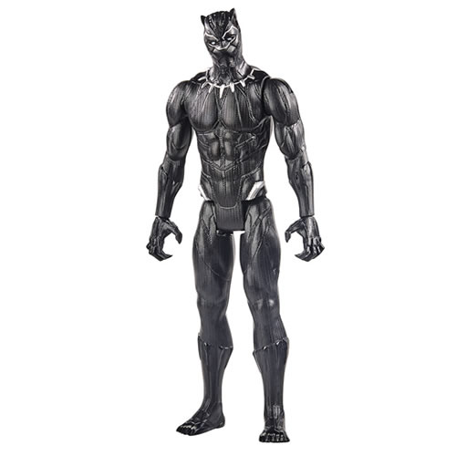 Avengers Figures - 12" Titan Hero Series - Blast Gear Black Panther - AX00