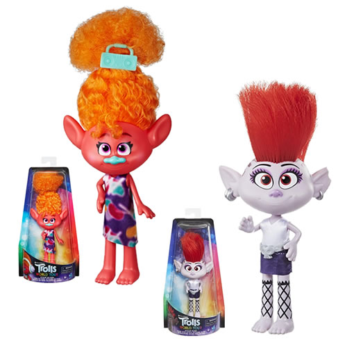 DreamWorks Trolls Dolls - World Tour - Stylin' Fashion Doll Assortment - 5L03