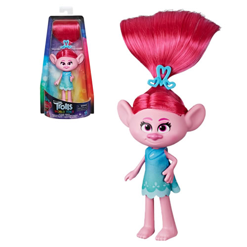 DreamWorks Trolls Dolls - World Tour - Stylin' Poppy Fashion Doll - 5X00