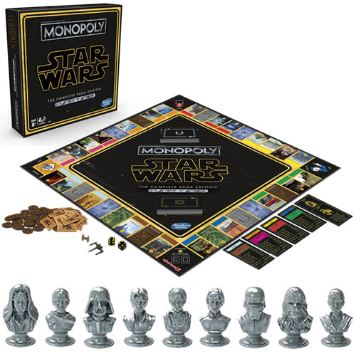 Boardgames - Monopoly - Star Wars The Complete Saga Edition - 0000