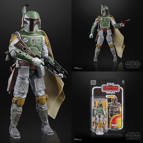 Star Wars Figures - Ep V 40th Anniversary - 6" Black Series Boba Fett - 5X00