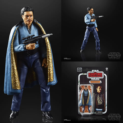 Star Wars Figures - Ep IV 40th Anniversary - 6" Black Series Lando Calrisian - 5X00