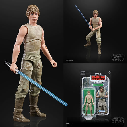 Star Wars Figures - Ep V 40th Anniversary - 6" Black Series Luke Skywalker - 5X00