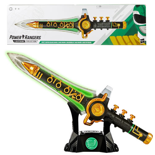 Power Rangers Lightning Collection Roleplay - Mighty Morphin Green Dragon Dagger - 5L21