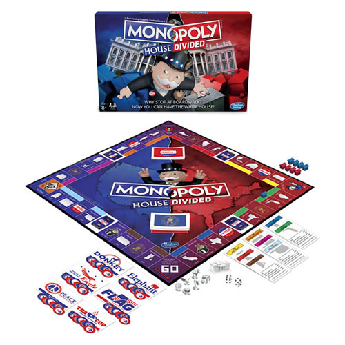 Boardgames - Monopoly - House Divided - 0000