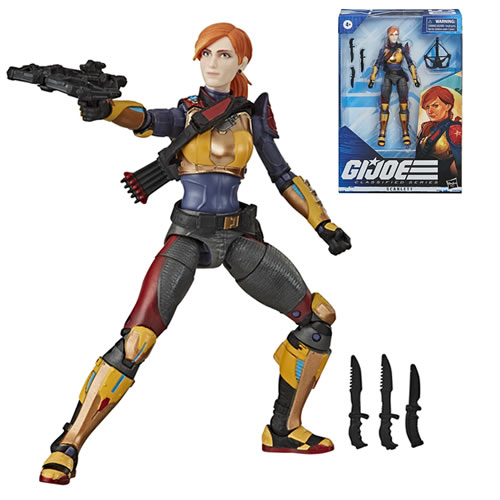 G.I. Joe Figures - 6" Classified Series Scarlett - 5X00