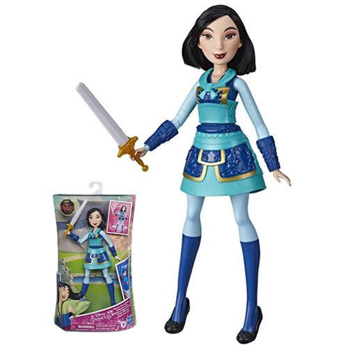 Disney Princesses Dolls - Warrior Moves Mulan - 5L00