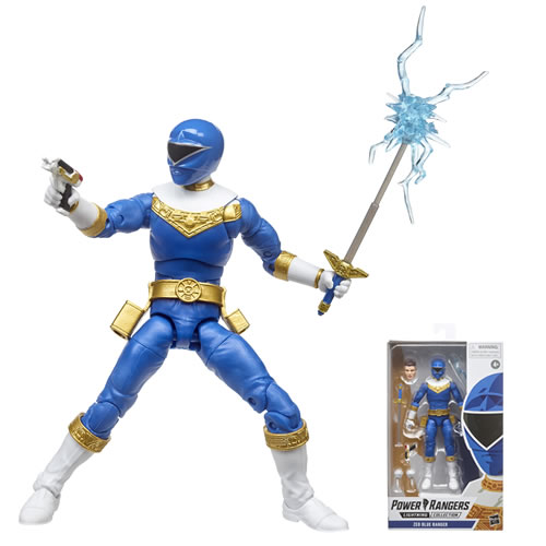 Power Rangers Figures - Lightning Collection - 6" Zeo Blue Ranger - AX00