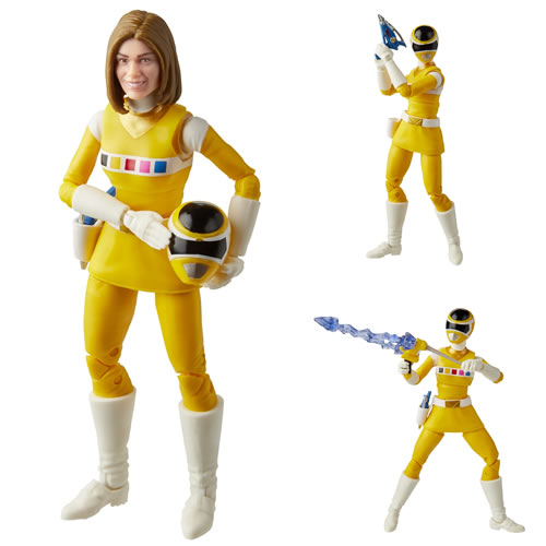 Power Rangers Figures - Lightning Collection - In Space Yellow Ranger - AX00