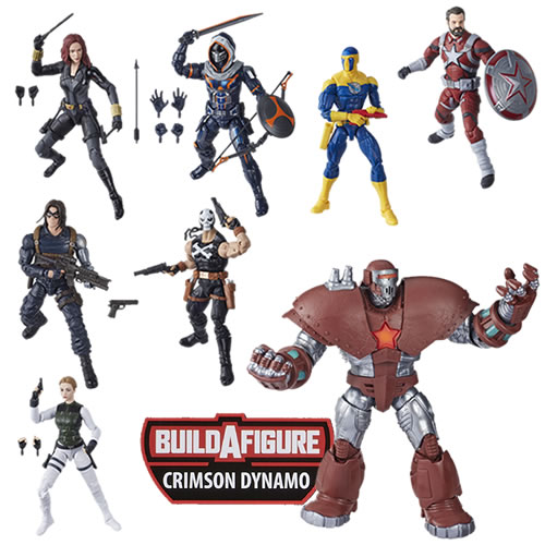 Marvel Legends 6" Figures - Build-A-Figure Crimson Dynamo Assortment - AS00