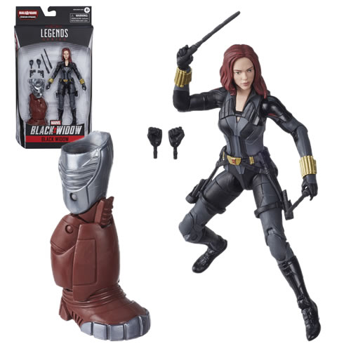 Marvel Legends 6" Figures - Build-A-Figure Crimson Dynamo - Black Widow - 5X00