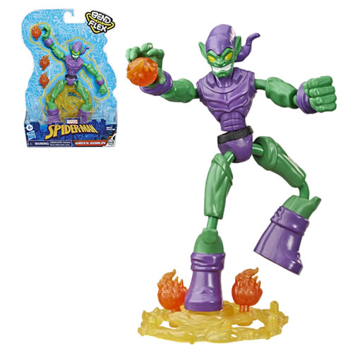 Spider-Man Figures - Bend And Flex Green Goblin - 5X00