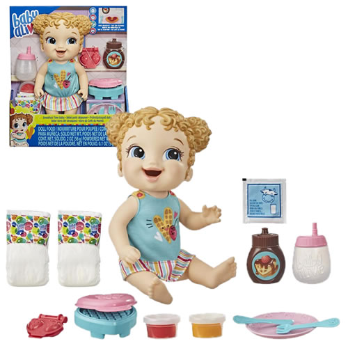 Baby Alive Dolls - Breakfast Time Baby (Blonde) - 5X00