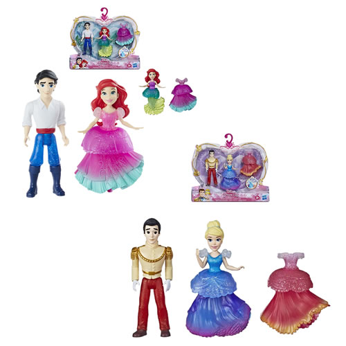 Disney Princesses Dolls - Small Doll Royal Clips Prince And Princess Assortment - 5L00