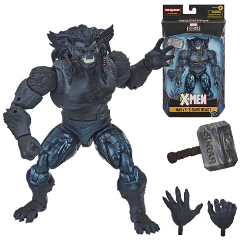 Marvel Legends 6" Figures - Build-A-Figure Sugar Man - Dark Beast - 5X00