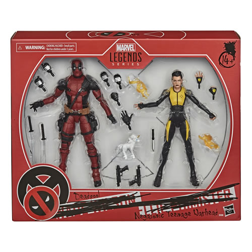 Marvel Legends 6" Figures - X-Men 20th Anniv Series - Deadpool And Negasonic 2Pack - 5L00