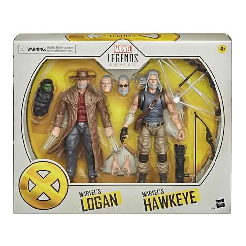 Marvel Legends 6" Figures - X-Men 20th Anniv Series - Hawkeye And Logan 2-Pack - 5L00