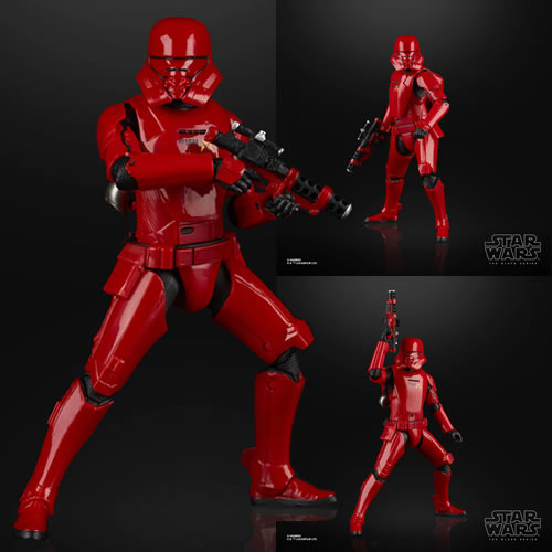 Star Wars Figures - Ep IX The Rise Of Skywalker - 6" Black Series Sith Jet Trooper - AX00