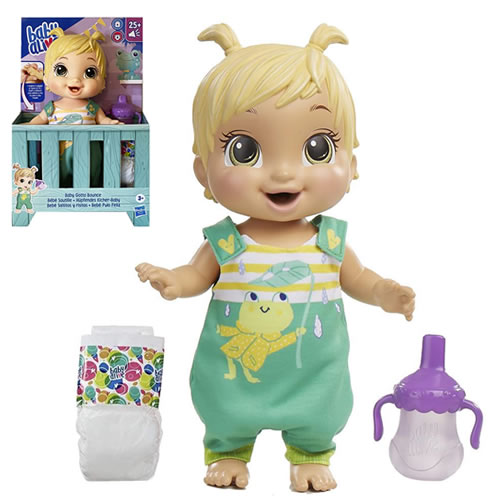 Baby Alive Dolls - Baby Gotta Bounce Frog (Blonde) - 5X00