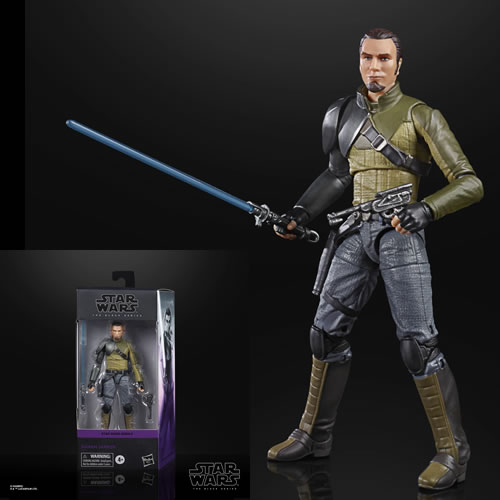 Star Wars Figures - SW Rebels - 6" Black Series Kanan Jarrus - 5L00