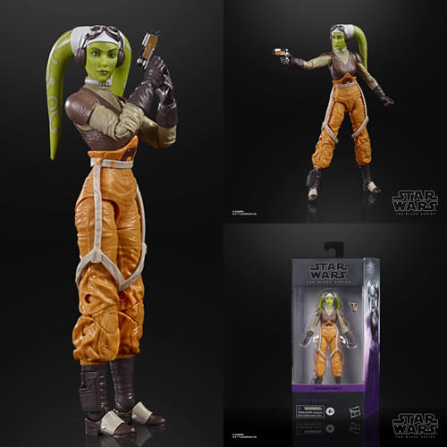 Star Wars Figures - SW Rebels - 6" Black Series Hera Syndulla - 5L00