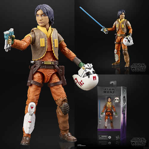 Star Wars Figures - SW Rebels - 6" Black Series Ezra Bridger - 5L00