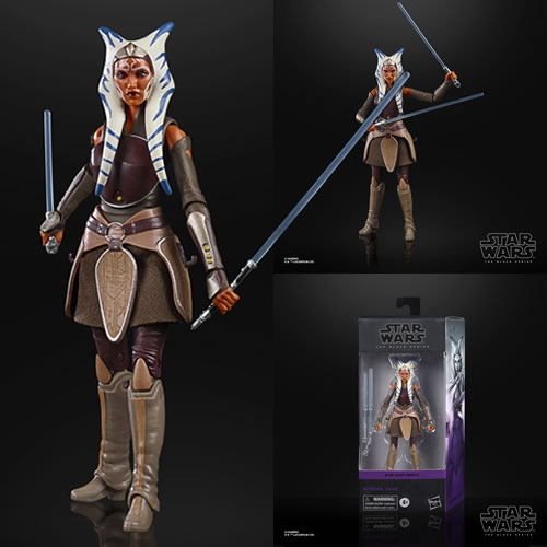 Star Wars Figures - SW Rebels - 6" Black Series Ahsoka Tano - 5L00