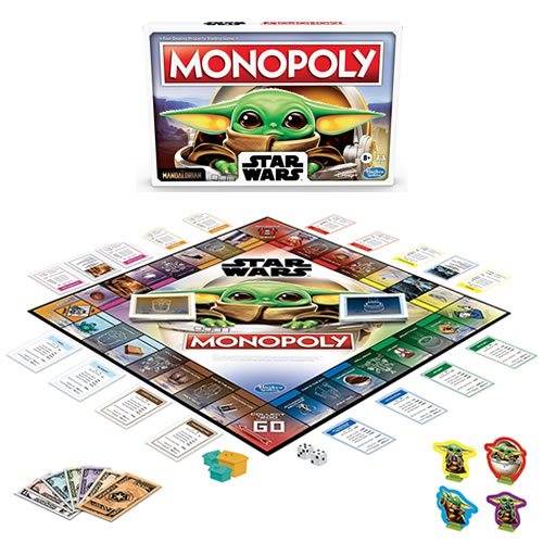 Boardgames - Monopoly - Star Wars - The Mandalorian (The Child Edition)