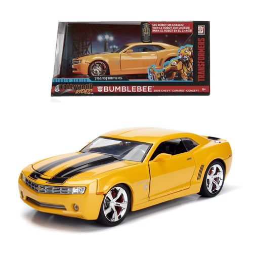 1:24 Scale Diecast - Hollywood Rides - Transformers - 2006 Camaro Bumblebee