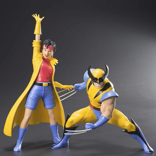 Marvel ArtFX+ Statues - X-Men '92 - 1/10 Scale Wolverine & Jubilee 2-Pack