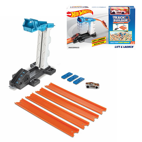 1:64 Scale Diecast - Hot Wheels - Track Builder - Lift & Launch