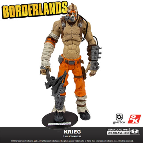 Borderlands Figures - 7" Scale Krieg