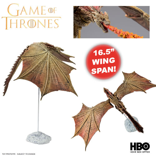 Game Of Thrones Figures - Viserion 2 Deluxe Box