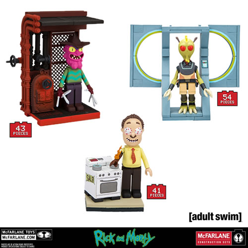 McFarlane Building Sets - Rick And Morty - Micro Sets Assortment