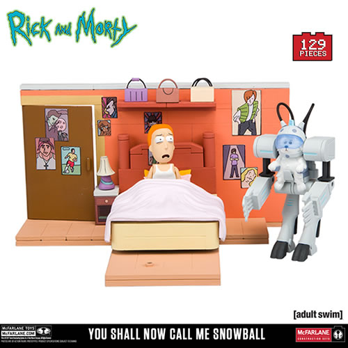 McFarlane Building Sets - Rick And Morty - You Shall Now Call Me Snowball Medium Set