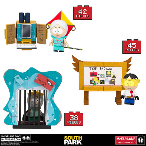 McFarlane Building Sets - South Park - Micro Sets Assortment