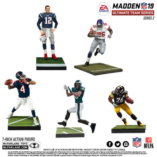 EA Sports NFL MUT 19 Series 02 Figures - Assorted Case