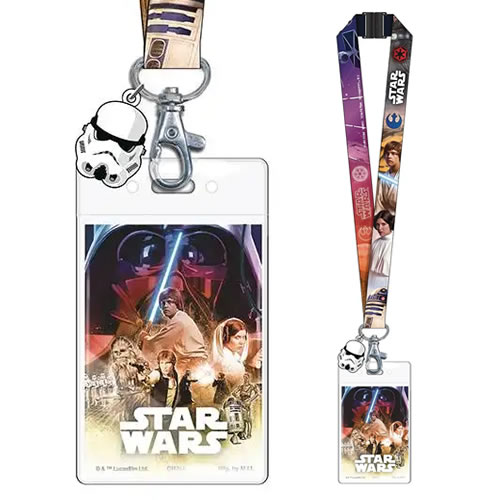 Lanyards - Star Wars - A New Hope w/ Stromtrooper Soft Touch Dangle