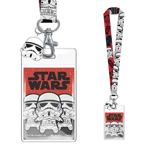 Lanyards - Star Wars - Stormtroopers w/ Stromtrooper Soft Touch Dangle