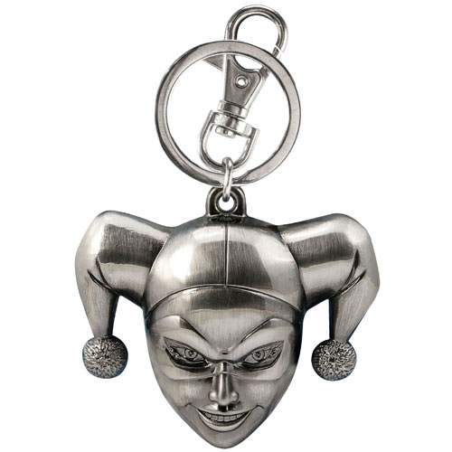 Keychains - DC Comic's - Pewter Harley Quinn Head