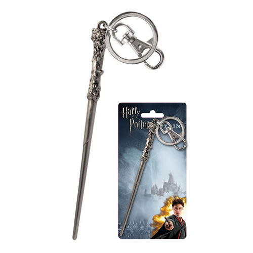 Harry Potter Keychains - Harrys Wand Pewter Key Ring