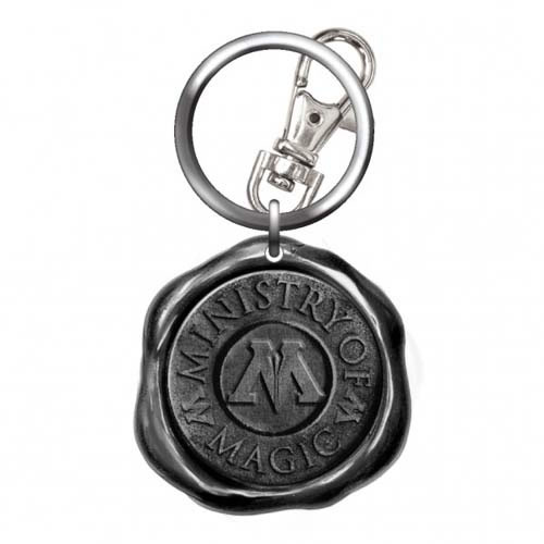 Keychains - Harry Potter - Pewter Ministry of Magic Seal Stamp