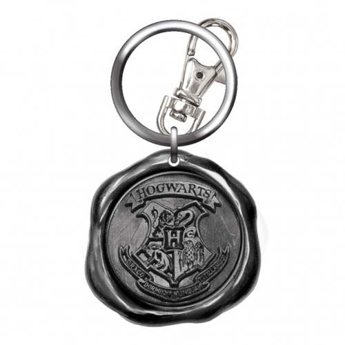 Keychains - Harry Potter - Pewter Hogwarts Seal Stamp