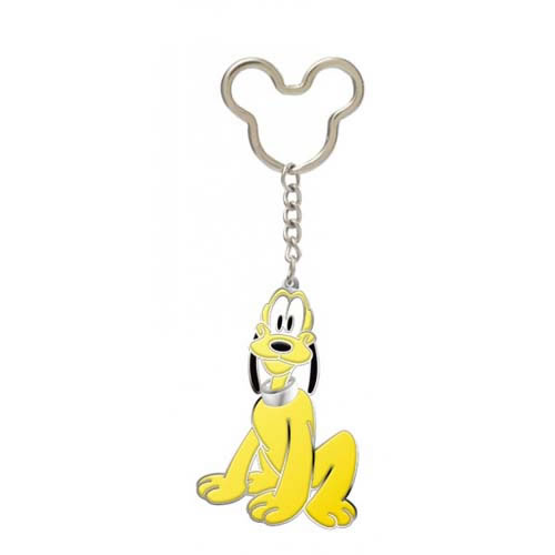 Keychains - Disney - Pewter Pluto - Colored