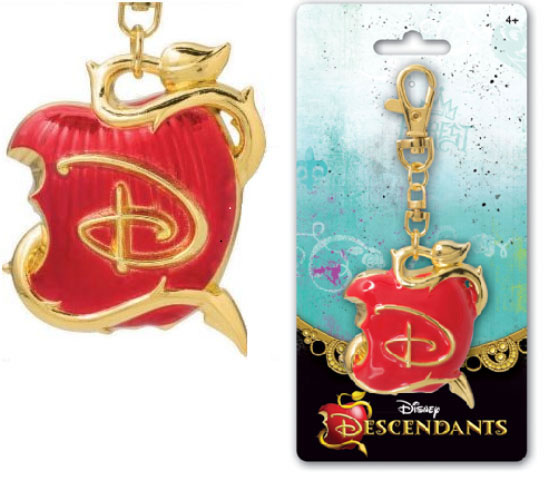 Keychains - Disney - Descendants - Pewter Descendants Logo Colored