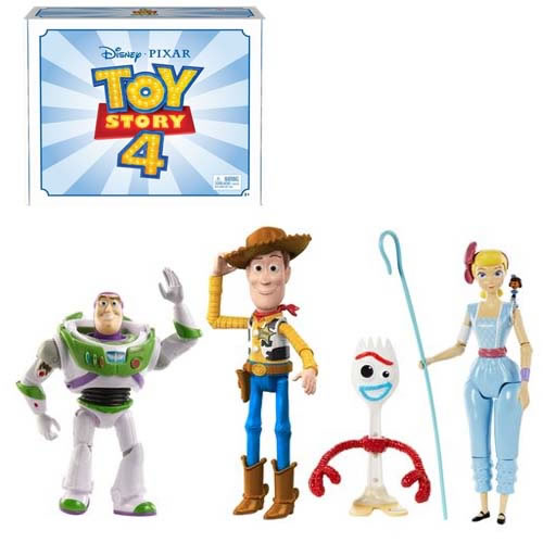 Toy Story Figures - TS4 - Basic Figure 4-Pack Assortment