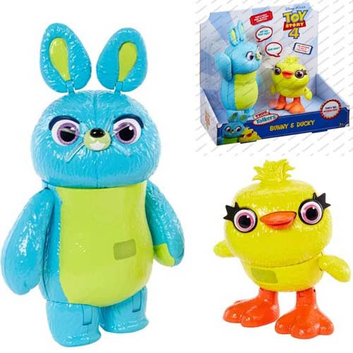 Toy Story Figures - TS4 - True Talkers Interactive Bunny & Ducky 2-Pack