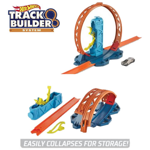 1:64 Scale Diecast - Hot Wheels - Track Builder - Unlimited Loop Kicker Pack