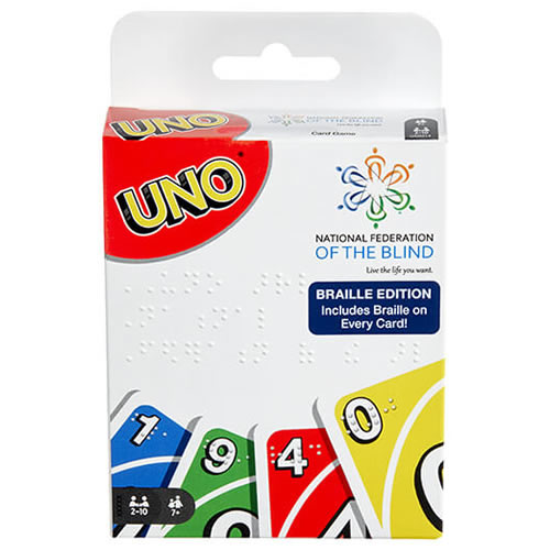 Card Games - UNO - Braille