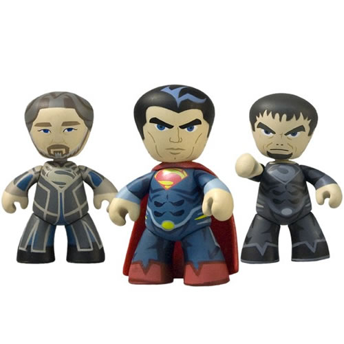 Man Of Steel Mini Mez-Itz 3-Pack - 2013 SDCC